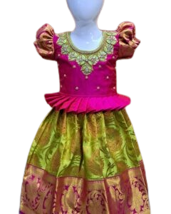 Kids Wear - Pattu Pavadai
